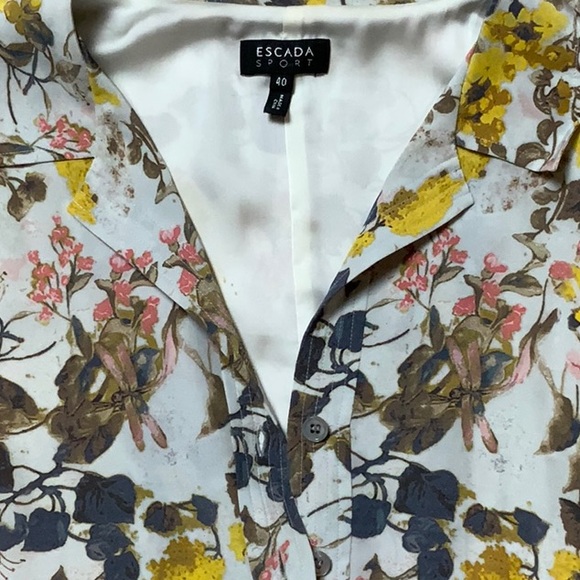 Escada Silk Dress NWOT - Picture 6 of 7